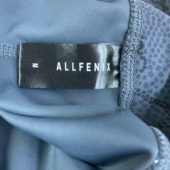 Allfenix blue gray reptile print leggings medium - Picture 7 of 12